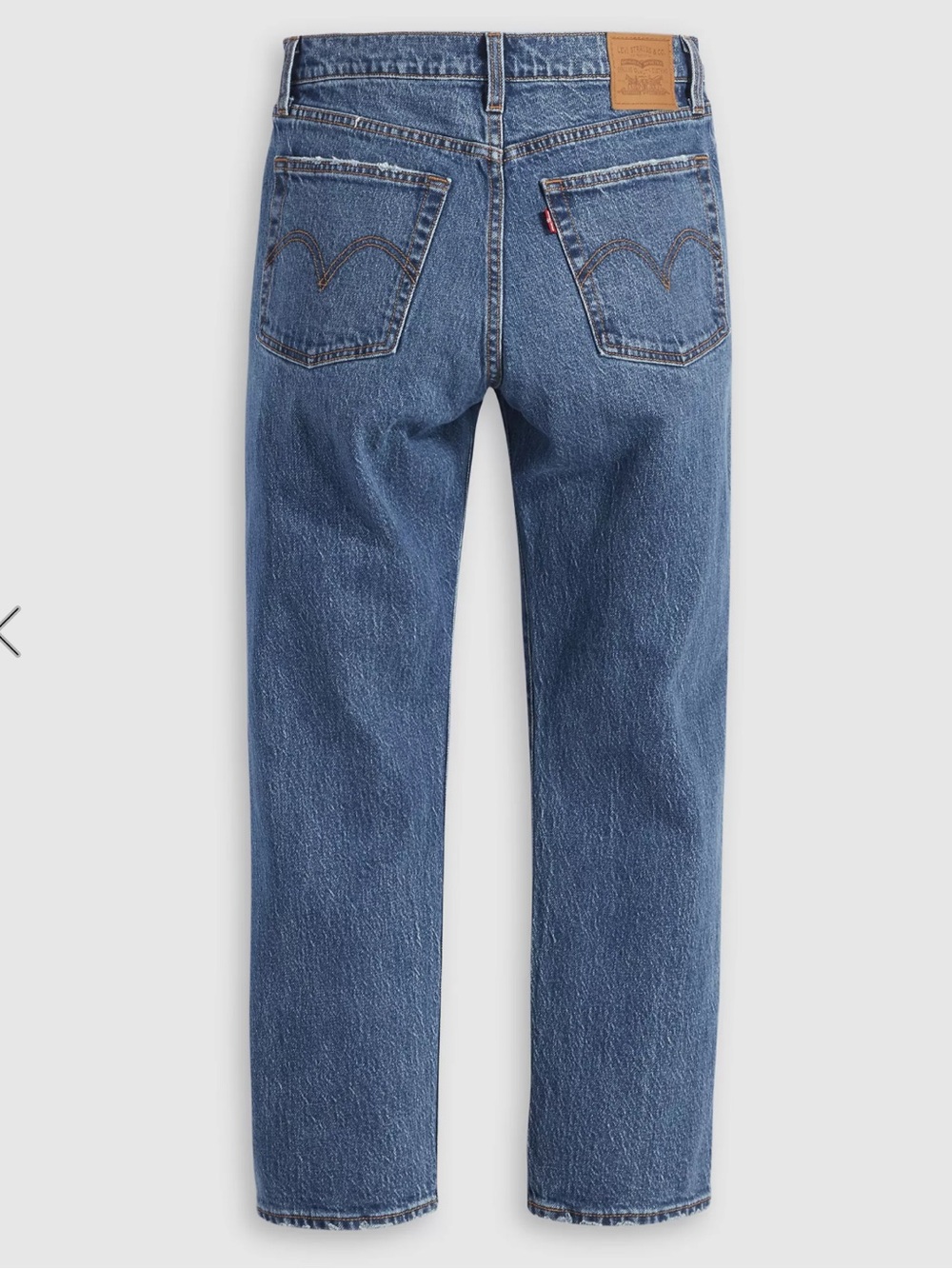 Levi’s Wedgie Straight Ankle Jeans
